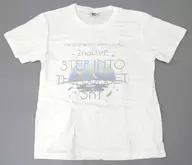 イベントロゴ 公式Tシャツ ホワイト XLサイズ 「THE IDOLM＠STER SHINY COLORS 2ndLIVE STEP INTO THE SUNSET SKY」