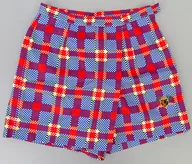 ブリタニア国旗 BRITANNIA PLAID ショートパンツ ブルー×レッド Lサイズ 「コードギアス 反逆のルルーシュ×R4G」