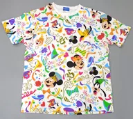 35周年デザイン Tシャツ ホワイト 3Lサイズ 「東京ディズニーリゾート35周年 HappiestCelebration!」 東京ディズニーリゾート限定