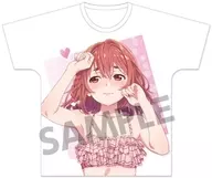 桜沢墨(水着ver.) フルグラフィックTシャツ ホワイト Mサイズ 「彼女、お借りします」