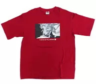 煉獄杏寿郎 ビッグT(Tシャツ/5分袖) Demon Slayer 3 ワインレッド Lサイズ 「鬼滅の刃×GU」