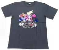 湊あくあ Aquacat.Tシャツ ブラック Lサイズ 「バーチャルYouTuber ホロライブ 湊あくあ 活動三周年記念」