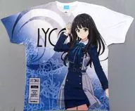 井ノ上たきな フルグラフィックTシャツ ホワイト×ブルー Lサイズ 「リコリス・リコイル」