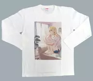 藍沢エマ ロングTシャツ ホワイト XLサイズ 「バーチャルYouTuber ぶいすぽっ! 藍沢エマ 活動1周年記念」