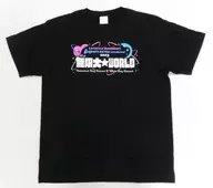 イベントロゴ Tシャツ ブラック Sサイズ 「ラブライブ!サンシャイン!! Aqours EXTRA LoveLive! 2023 ～It’s a 無限大☆WORLD～」