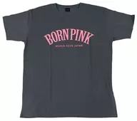 BLACKPINK ロゴTシャツ グレー Lサイズ 「BLACKPINK WORLD TOUR [BORN PINK] JAPAN」