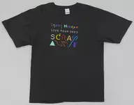 水瀬いのり Tシャツ A ダークグレー Lサイズ 「Inori Minase LIVE TOUR 2023 SCRAP ART」