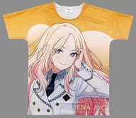 L.十王星南 フルグラフィックTシャツ ブライトイエロー 男性Lサイズ 「学園アイドルマスター」