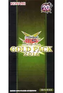 【BOX】遊戯王アーク・ファイブ オフィシャルカードゲーム GOLD PACK 2016