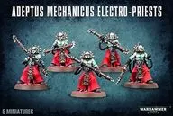 アデプトゥス メカニクス エレクトロ プリースト 「ウォーハンマー40000」 (Adeptus Mechanicus Electro-Priests) [59-15]