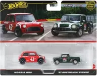 1/64 Hot Wheels プレミアム 2パック モーリス ミニ/’67 オースチン ミニ ピックアップ [JBK97-9866]