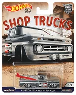 1/64 CUSTOM 62 CHEVY PICKUP 「Hot Wheels カーカルチャー SHOPTRUCKS」 [FLC20]