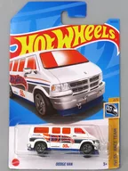 1/64 DODGE VAN(ホワイト×オレンジ×ブルー) 「Hot Wheels HW 55 RACE TEAM」 [HKK28]