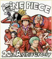 麦わらの一味 赤ver. スペシャル色紙 「一番くじ ワンピース 20th anniversary」 ラストワン賞