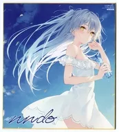 rurudoイラスト 複製色紙 「rurudo画集 UNREAL」 メロンブックス購入特典
