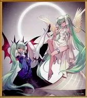 初音ミク/ライト＆ダーク(等身) ミニ色紙 「みんなのくじ 初音ミク Memorial Collection」 F賞