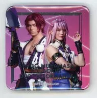 太田基裕(千子村正)＆spi(蜻蛉切) ランダム缶バッジ A(スクエア型) 「ミュージカル『刀剣乱舞』 千子村正 蜻蛉切 双騎出陣 ～万の華うつす鏡～」