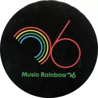 ロゴ 缶バッジ 「LAWSON premium event Music Rainbow 06」 日替わりガチャ景品