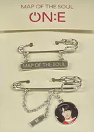 ジン(BTS/防弾少年団) ピンブローチ2個セット 「BTS MAP OF THE SOUL ON：E」