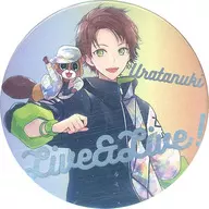 うらたぬき(メインビジュアル) 缶バッジ/ホロ加工 「浦島坂田船! Live＆Live～RAINBOW～」 缶バッジくじ景品