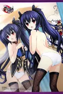 ノワール 描き下ろしB2タペストリー 「PS4ソフト 閃乱忍忍忍者大戦ネプテューヌ -少女達の響艶-」 トレーダー購入特典