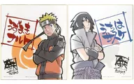 全2種セット 複製色紙 「一番くじ -NARUTO THE HISTORY-」 1等
