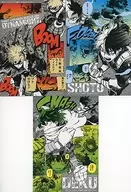 全3種セット イラストカード 「コミックス 僕のヒーローアカデミア 第37巻」 とらのあな/まんが王購入特典