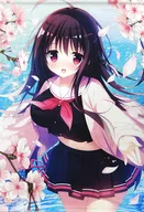 【オリジナル】B1スエードタペストリー(白もち桜) 2020.4/メロンブックス