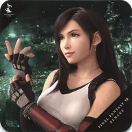 ティファ・ロックハート コースター 「ファイナルファンタジーVII リメイク×SQUARE ENIX CAFE×ARTNIA」 SQUARE ENIX CAFE限定 ドリンク注文特典