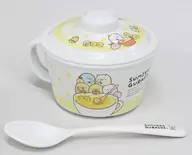 集合 スプーン付きスープカップ 「すみっコぐらし すみっコくじ part22」 スプーン付きスープカップ賞