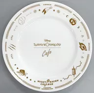 総柄 カフェオリジナルプレート 「ディズニー ツイステッドワンダーランド×OH MY CAFE」 フード追加注文特典