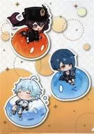 胡桃＆行秋＆重雲 A4クリアファイル 「原神-GENSHIN-×ローソン」 対象お菓子購入特典