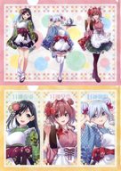 甘神三姉妹 描き下ろしクリアファイルセット(2枚セット) 「甘神さんちの縁結び×ドン・キホーテ」