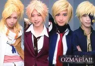 集合(4人)/横型・四分割・キャラクターショット/舞台「OZMAFIA!!」来場者特典公演替わりブロマイド