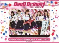 Poppin’Party/集合(5人)/横型・2Lサイズ・台紙付き/「BanG Dream!4th☆LIVE Miracle PARTY 2017!at 日本武道館」会場限定 オリジナル台紙入り写真