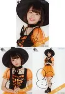 ◇☆LaLuce/長月翠(直筆サイン入り)/ラストアイドルファミリー ランダム生写真＜ハロウィンVer.＞ 3種コンプリートセット