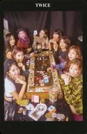 Twice/集合(9人)/黒枠/CD「YES or YES」予約特典トレカ