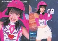 H007 ： 富田麻帆/ホロカード(パラレル仕様)/まるごとコスプレ 2003 トレーディングカード BOMB CARD HYPER+