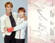 58 ： SEVENTEEN/MINGYU(ミンギュ)・JEONGHAN(ジョンハン)/「2018 SEVENTEEN CONCERT‘IDEAL CUT THE FINAL SCENE’IN SEOUL」トレーディングカード