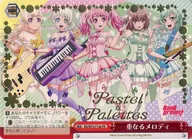 BD/W73-P14a[PR]：重なるメロディ(バンドロゴ金箔押し入り)/[Pastel*Palettes 6th Single「 [Blu-ray付生産限定盤]」初回生産分限定封入特典]