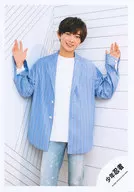 少年忍者/内村颯太/膝上/少年忍者 ISLAND TV プロフィール写真撮影オフショット 第1弾/公式生写真