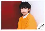 関西ジャニーズJr./永岡蓮王/横型・バストアップ/関西ジャニーズJr. ISLAND TV プロフィール写真撮影オフショット/公式生写真