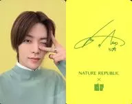 NCT 127/ユウタ(YUTA)/裏面印刷サイン入り/「NATURE REPUBLIC x NCT127」アロエビッグトナー購入特典フォトカード