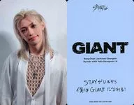 Stray Kids/フィリックス(Felix)/CD「GIANT」【初回生産限定盤A】(ESCL-6024～6025)封入フォトカードA