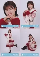 ◇松田好花/日向坂46ランダム生写真【「Happy Train Tour 2023」サンタ衣装】 4種コンプリートセット