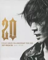 <<パンフレット(ライブ)>> 付録付)パンフ)KYOSUKE HIMURO 20th ANNIVERSARY TOUR 2008 JUST MOVIN’ ON