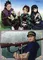 両面A3ピンナップポスター(二つ折り) 竈門炭治郎＆時透無一郎＆不死川玄弥/月島基 「鬼滅の刃/ゴールデンカムイ」 アニメディア 2023年6月号 綴込み付録